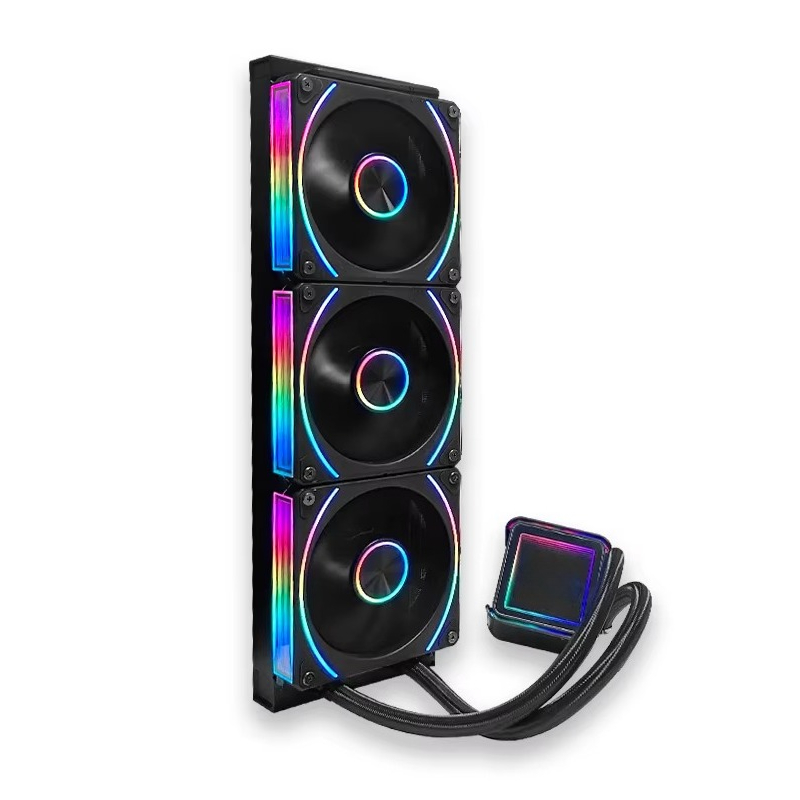 Cpu Cooler - Aura Sync 360mm CPU水冷ファン冷却 高効果 Q360-PB