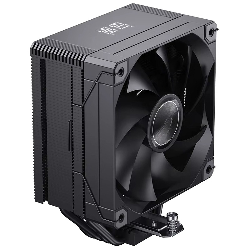 Cpu Cooler - MT4デジタルディスプレイCPUクーラー、4本のヒートパイプ搭載、強力で耐久性のある空冷ファン、LGA1700、X99、2011、AM5、I5、I7デスクトッププロセッサ対応