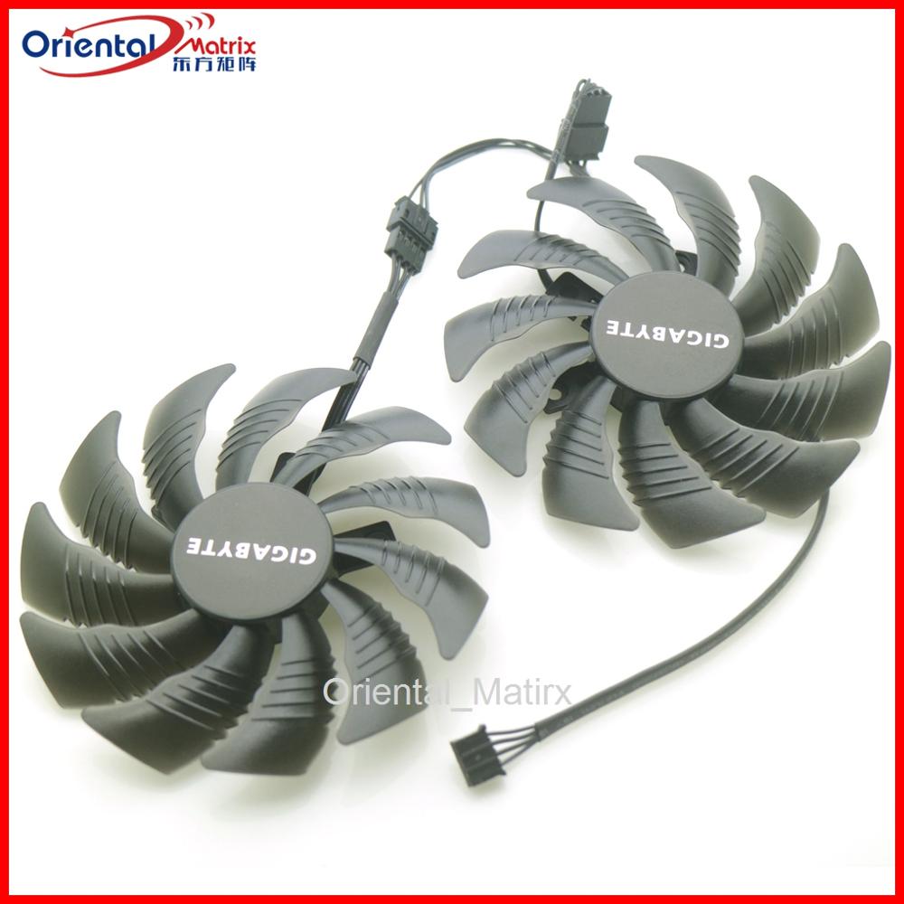 Air Cooler Cpu - ファン-vga,12v,0.50a,86mmファン,gigabyte rtx 2060 gtx1650 1660 1660ti,windforceグラフィックカード冷却用