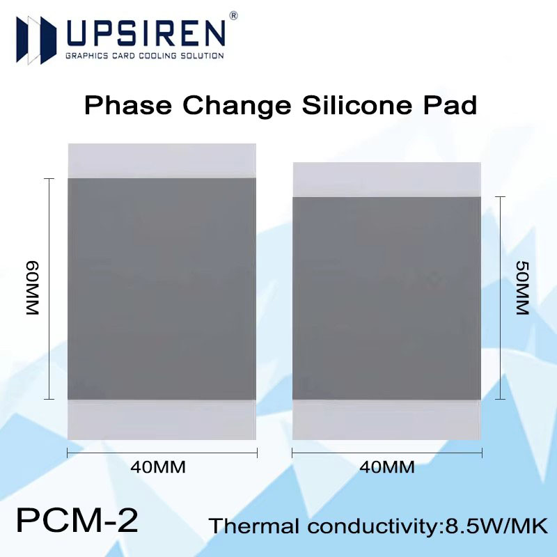Thermal Paste - Upsiren-サーマルシリコンパッド、ソリッドグリース、相変化、GPU CPU、ラップトップ冷却、ソリッド、40x60、8.5w/mk