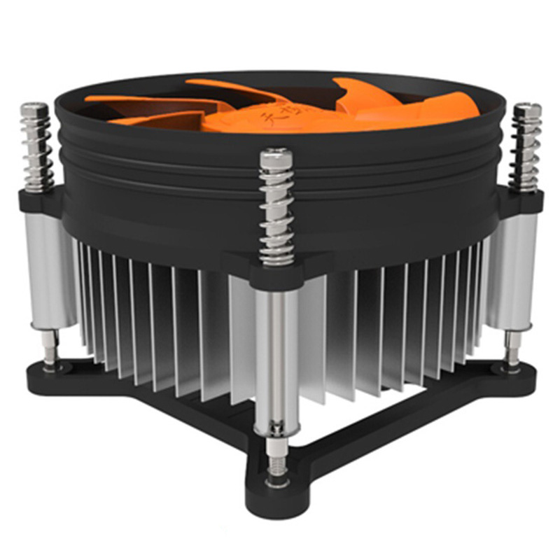 Cpu Heatsink - CPU クーラーラジエーター下吹きネジ PC コンピュータ冷却ファンインテル LGA1151/1150/1155/1156 I7
