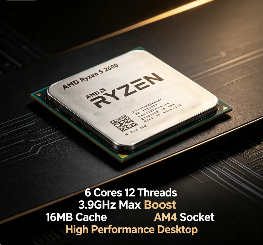 予算重視の多機能AMD Ryzen 5 2600 AM4 C - Cpu Fan のレビューと価格