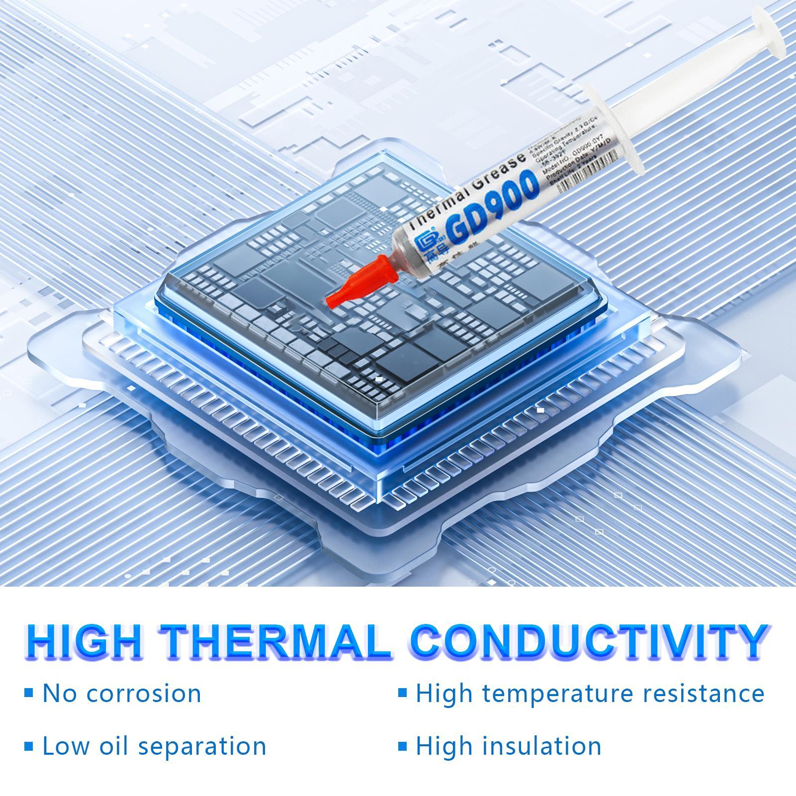 新しい 1PC サーマルグリースヒートシンクサーマルペースト - Thermal Paste のレビューと価格