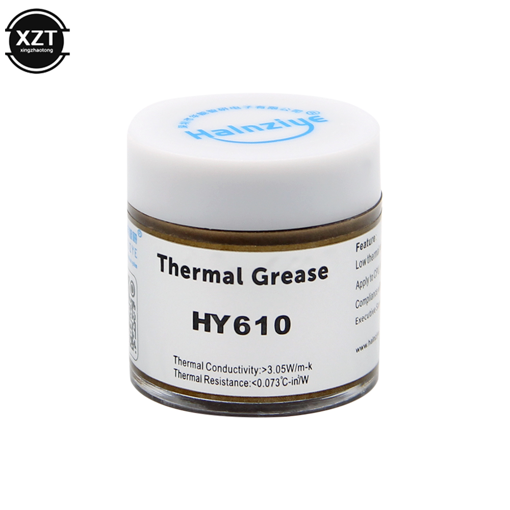冷却ファンhy610 20g,CPU冷却,熱グリース,金メッ - Thermal Paste のレビューと価格