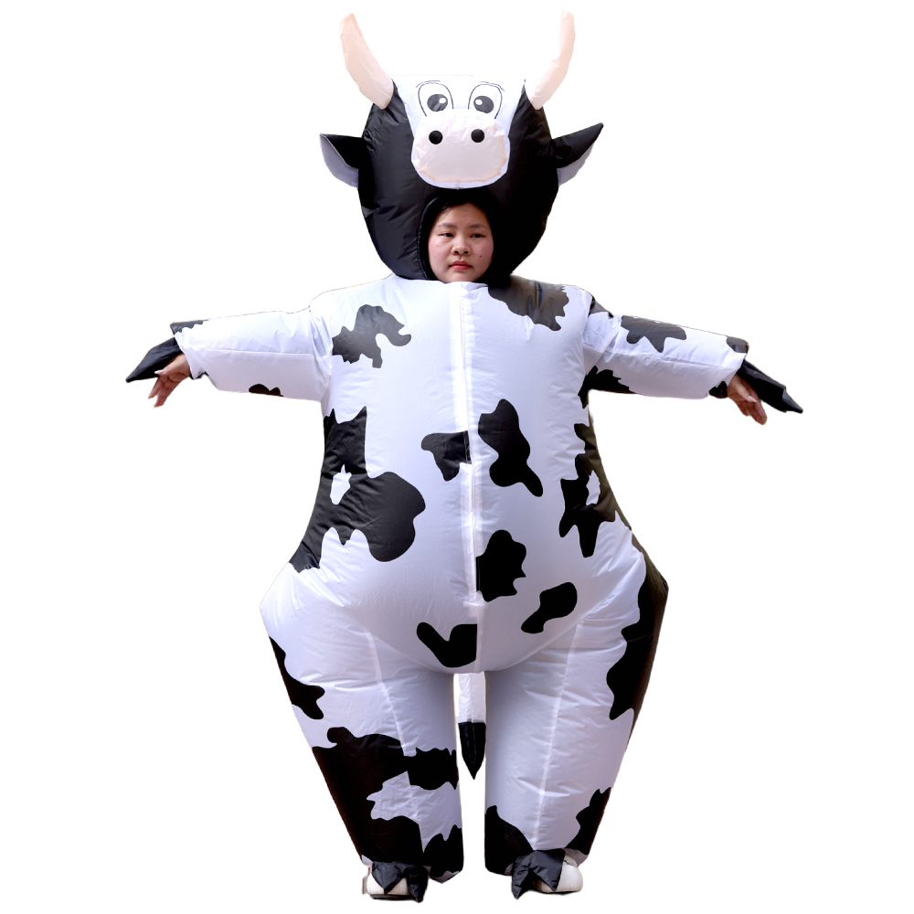 ハロウィン牛型インフレータブルコスチューム 大人用コスプレ  - Case Fan のレビューと価格