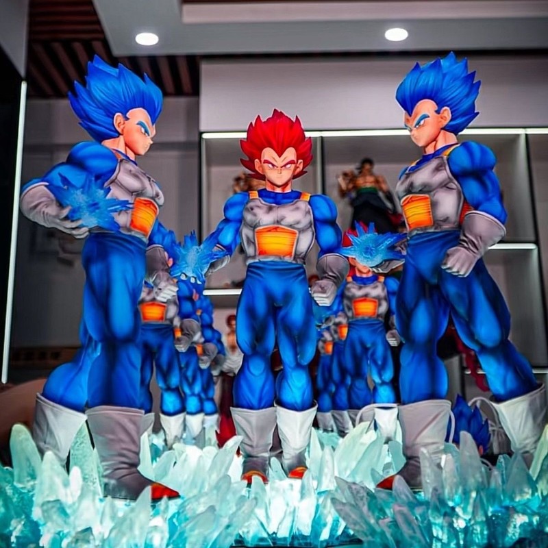 ドラゴンボール超サイヤ人ベジータダブルヘッドスカルプチャーア - Case Fan のレビューと価格