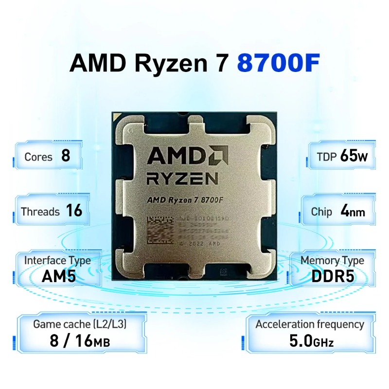 R7 8700F デスクトッププロセッサ 8コア 16スレッ - Cpu Cooler のレビューと価格