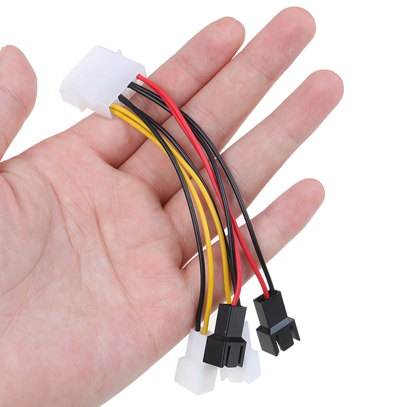 【F】1個入り 4ピンMolex - 3ピンPCケースファン - Case Fan のレビューと価格