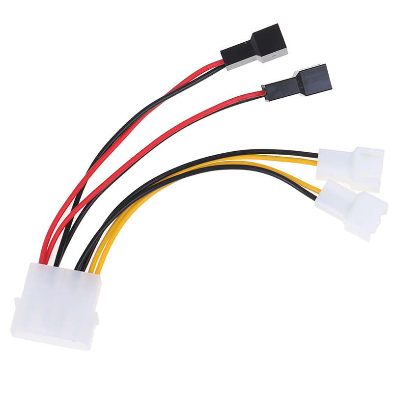 【F】1個入り 4ピンMolex - 3ピンPCケースファン - Case Fan のレビューと価格