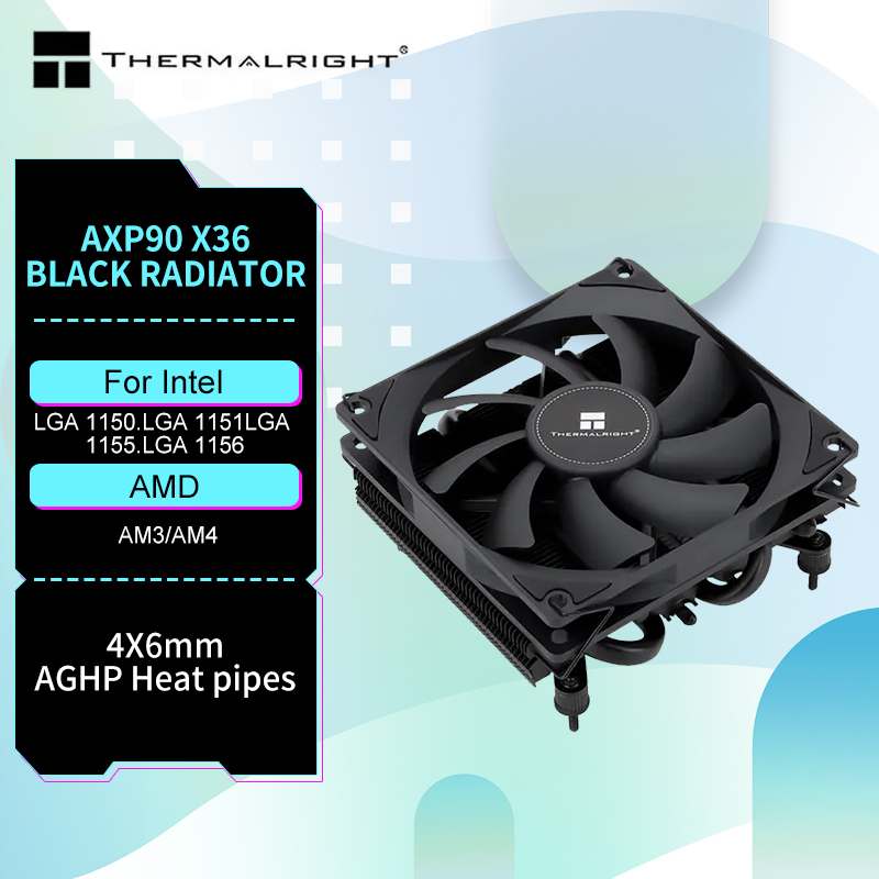 サーマルライト-クモアクーラー,90mm,4つのヒートパイプ - Air Cooler Cpu のレビューと価格