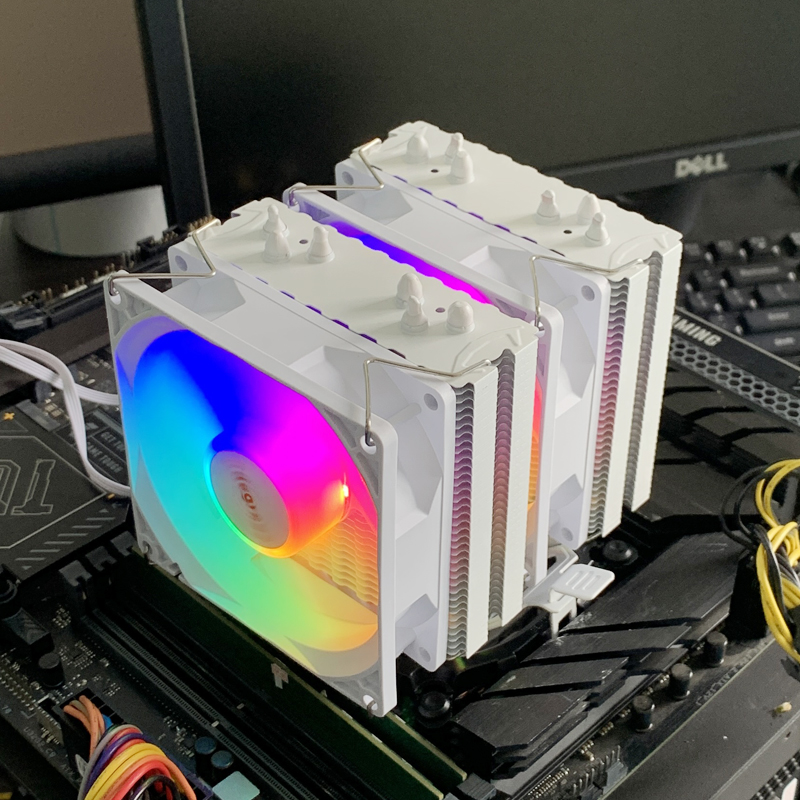 CPU空冷クーラー AM4 6ヒートパイプ PCプロセッサー - Cpu Heatsink のレビューと価格