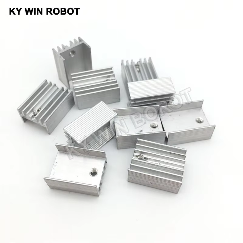 10 個アルミ TO-220 ヒートシンク TO 220 ヒ - Heatsink のレビューと価格